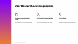 UX case study presentation templates by Decksy