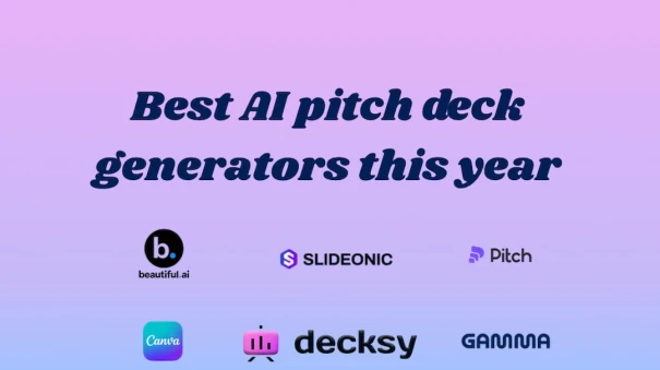best AI pitch deck generators